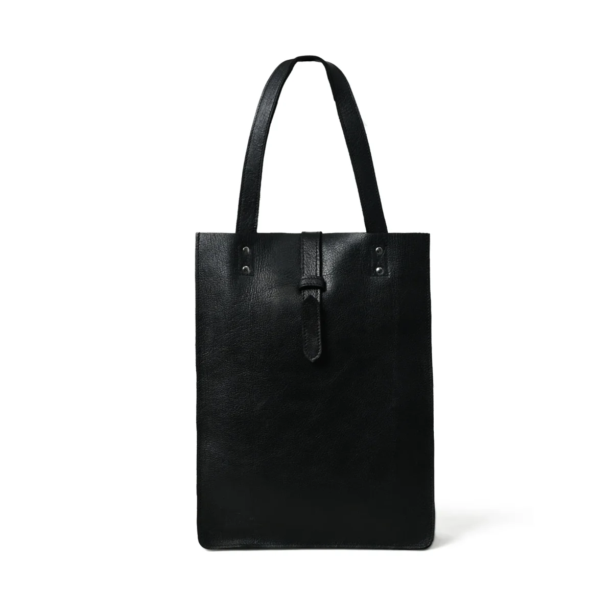 Ebony Elegance Leather Tote – Bild 6