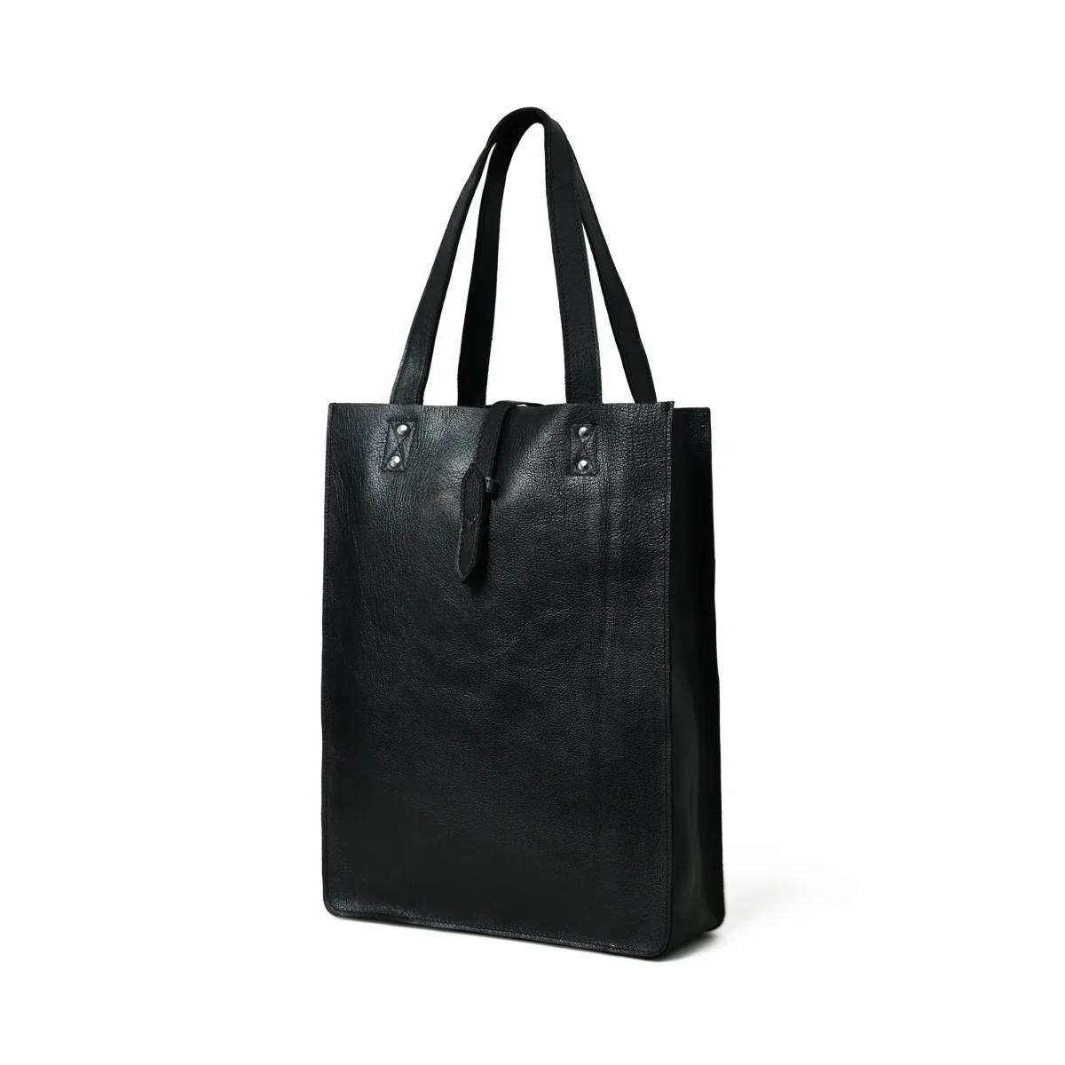 Ebony Elegance Leather Tote – Bild 2