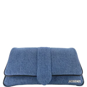 Jacquemus Clutch Jeans Blau