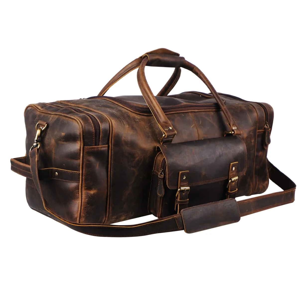 Chester Buffalo Weekender Duffle Bag – Bild 2