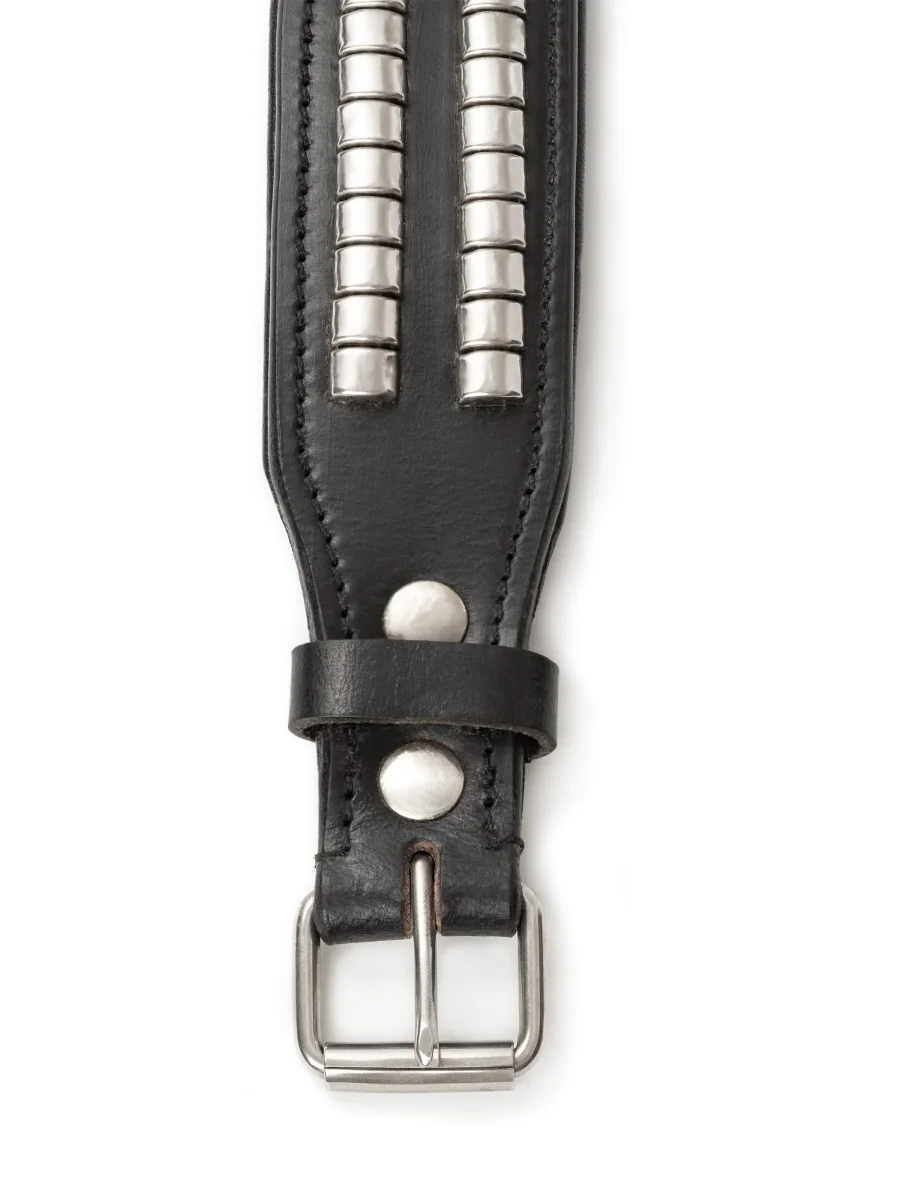 Leather Collar with Designer Studs – Bild 5