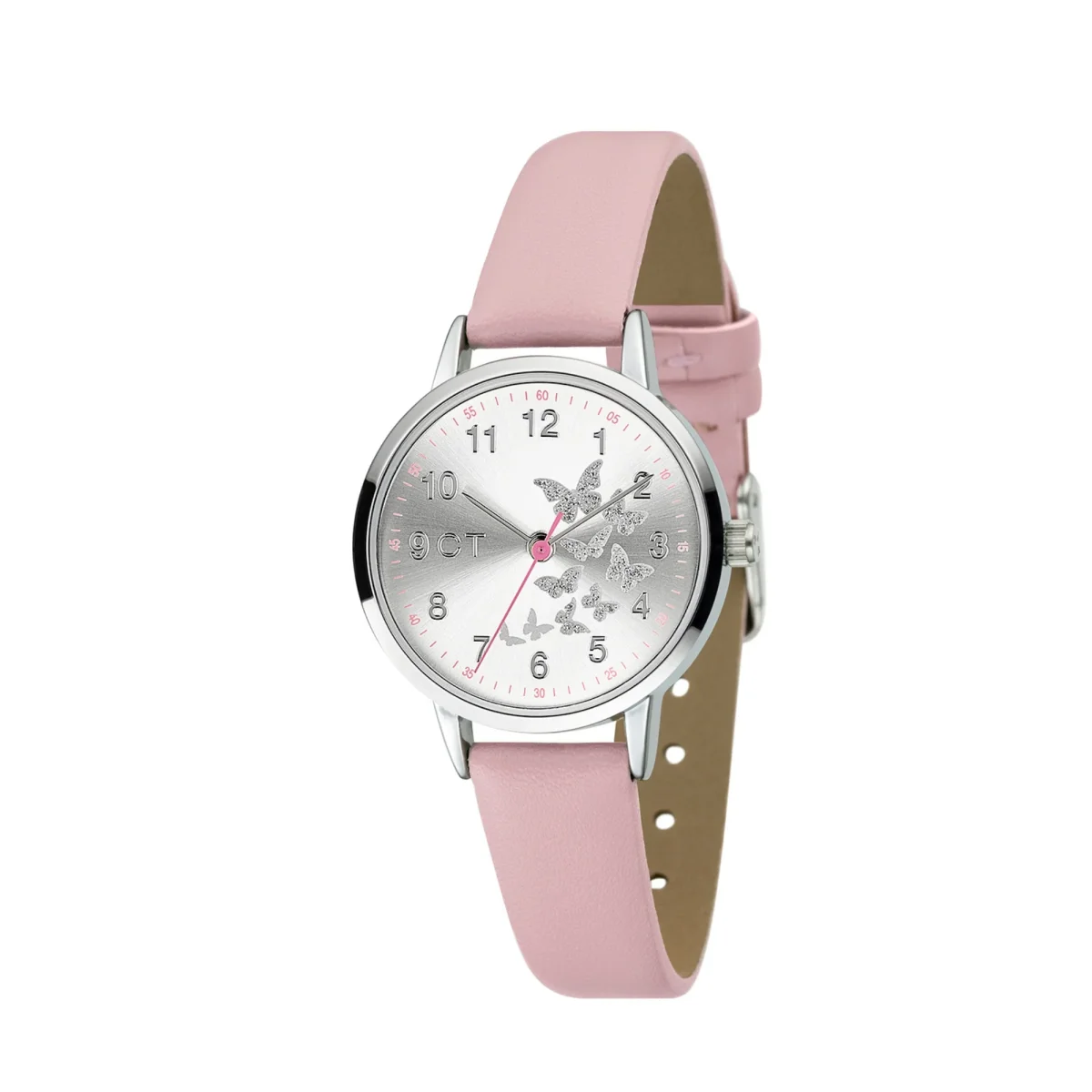Cool Time Kids Armbanduhr – The Cool Pink Butterfly – Bild 4
