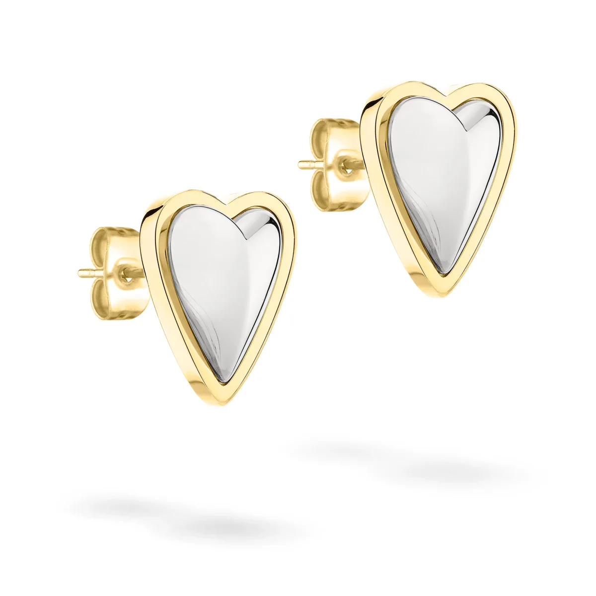 LIEBESKIND BERLIN Ohrstecker - Metal Heart – Bild 4